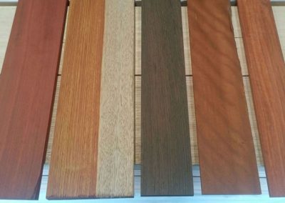 8mm - 14mm thick. Short lengths dressed all round. Supplied in a variety of species subject to availability at the time. Most popular in the range showcased in this gallery.
