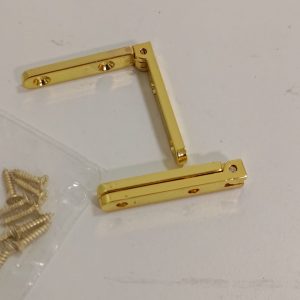 Strap Hinges - Brass Plated