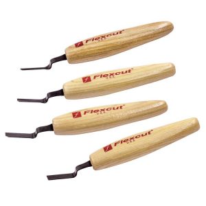Flexcut Chisel Micro Tool Set - Dogleg