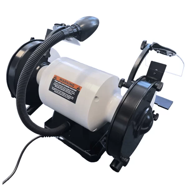 Oltre 200mm low speed bench grinder