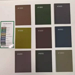 Fine Abrasive Finishing Pads 1500–12000 Grit (9-Pack)