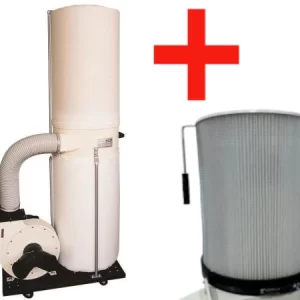 Oltre 2HP Dust Collector Bundle