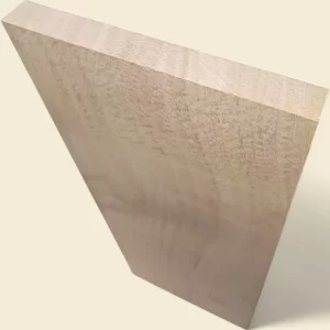 Silky Oak dressed timber — grain detail
