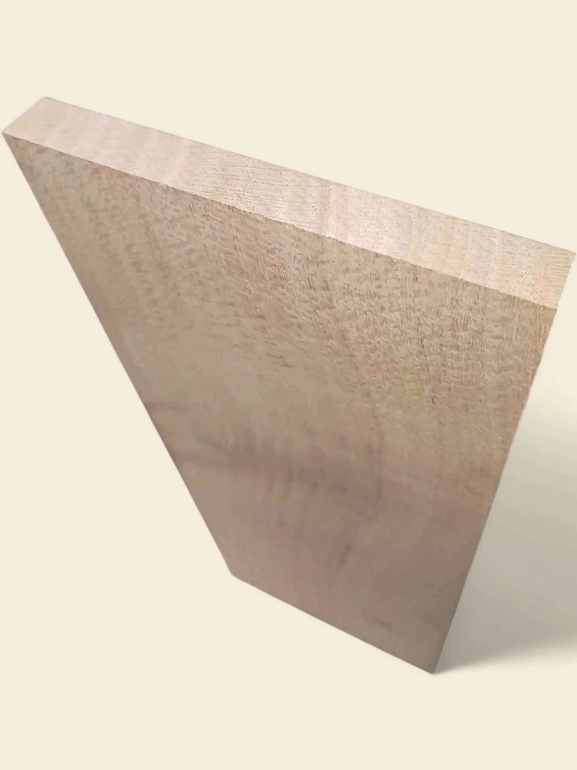 Silky Oak dressed timber — grain detail