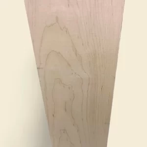 Canadian Rock Maple dressed timber — face view