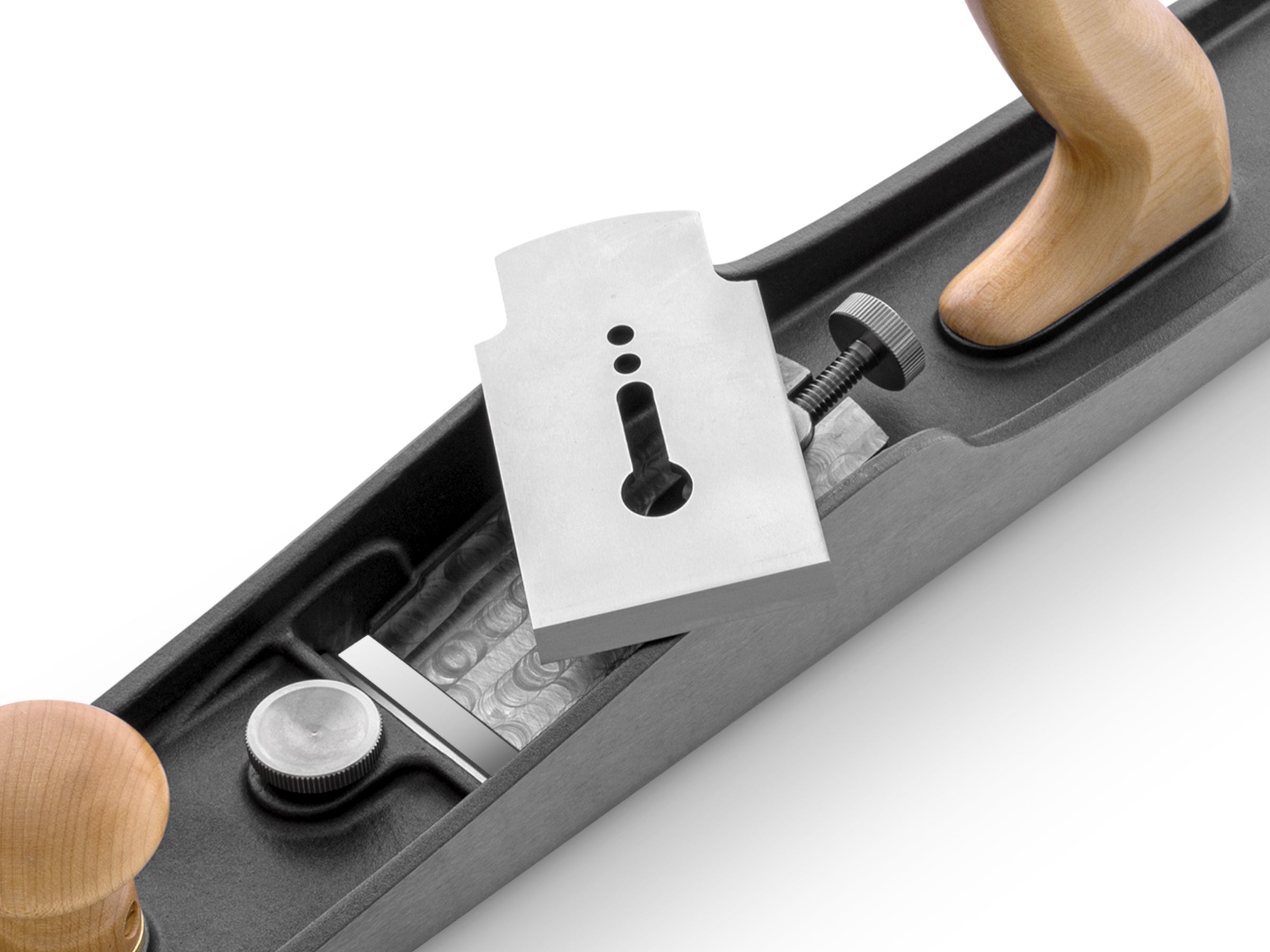 Melbourne Tool Company Low Angle Jointing Plane on long board