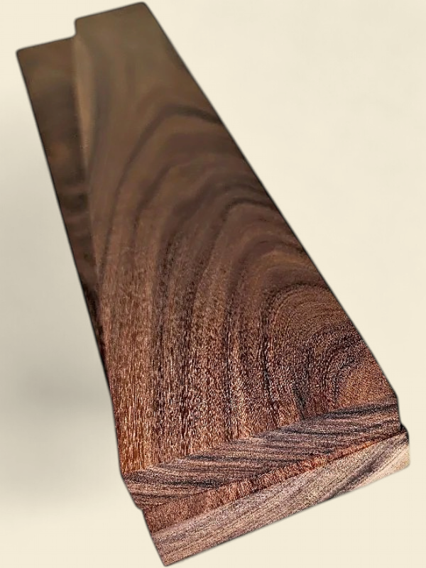Gidgee Fingerboard Blank relit on linen
