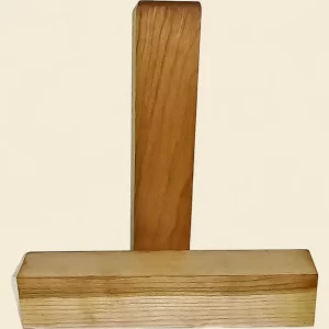 American Black Cherry Spindle Blanks 75mm square × 300mm long