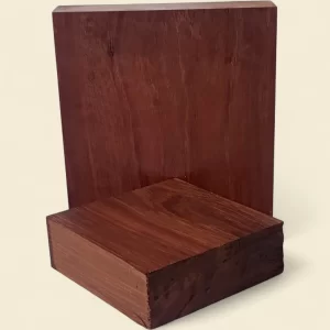 Jarrah Bowl Blanks 190mm square × 45mm thick