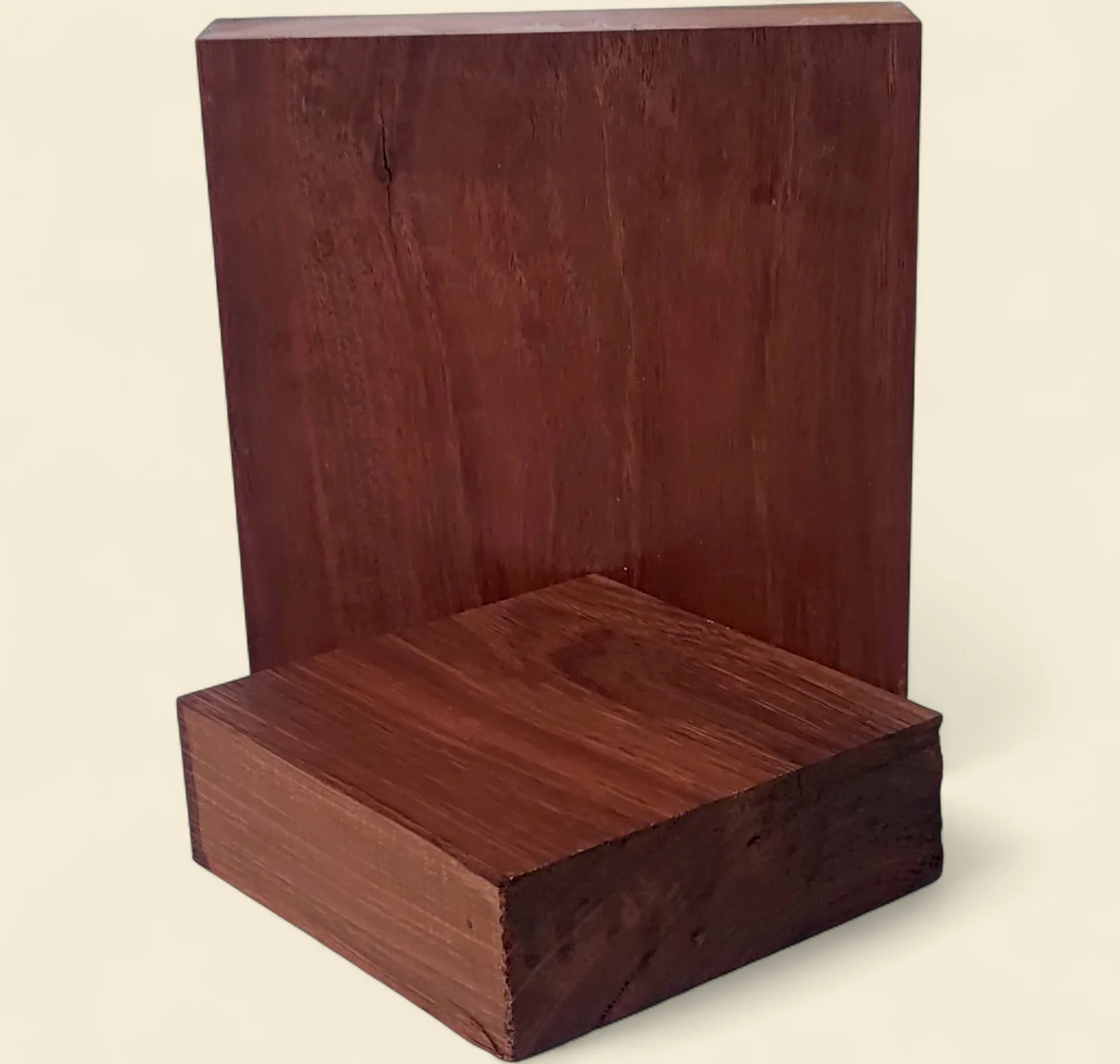 Jarrah Bowl Blanks 190mm square × 45mm thick