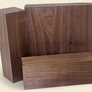 Black Walnut Spindle Blanks 45–75mm square × 300mm long