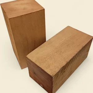 Old Growth Mahogany Spindle Blanks 150–260mm square × 150–300mm long