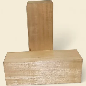 Wood Blanks - White Beech (gmelina) 100mm x 100mm x 300mm