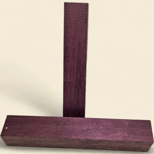 Purpleheart Bowl Blanks 195mm square × 50mm thick