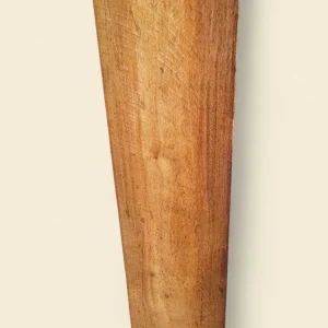 Rough-sawn Tasmanian Blackwood board, 25mm x 170mm, on a linen background