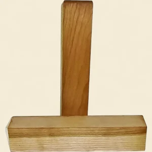 American Black Cherry Bowl Blanks 200mm square × 50mm thick