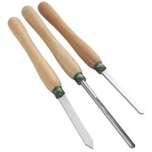 Record Power 3 Piece H.S.S. Bowl Turning Tool Set