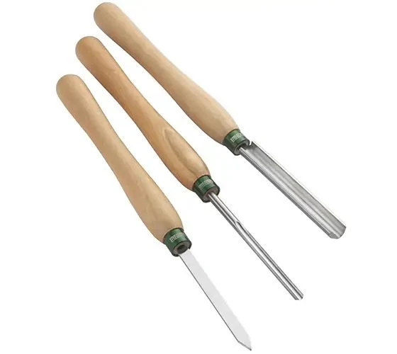 Record Power 3-Piece H.S.S. Spindle Turning Tool Set