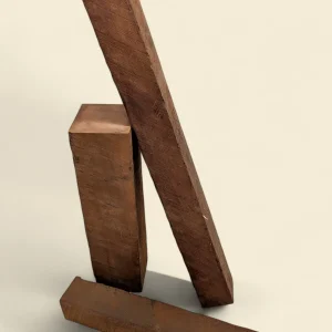 NSW Rosewood spindle turning blanks in three sizes on linen background