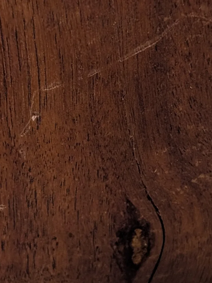 NSW Rosewood timber grain detail, deep red figure