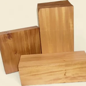 Plantation Mahogany Bowl Blanks 200mm square × 50–75mm thick