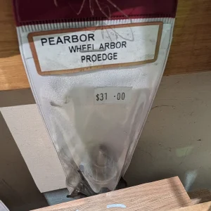 Robert Sorby ProEdge wheel arbor in packaging