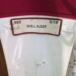 Robert Sorby 950 shell auger 5/16 inch in packaging
