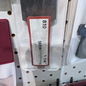 Robert Sorby standard skew chisel 1-1/4 inch unhandled blade