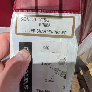 Robert Sorby Sovereign Ultima cutter sharpening jig in packaging