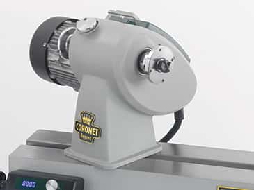 Coronet Envoy rotating and sliding headstock