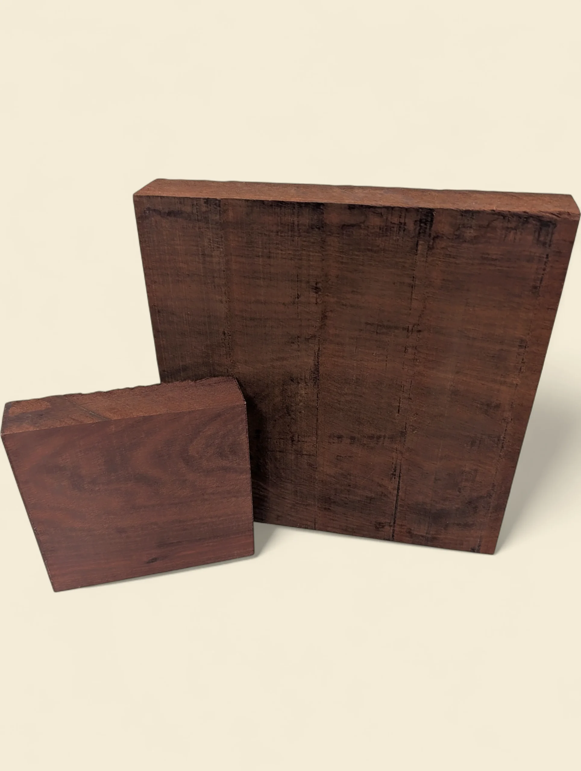 Brazilian Bloodwood - Sawn - Bowl Blank - 200×200×32mm - Image 3