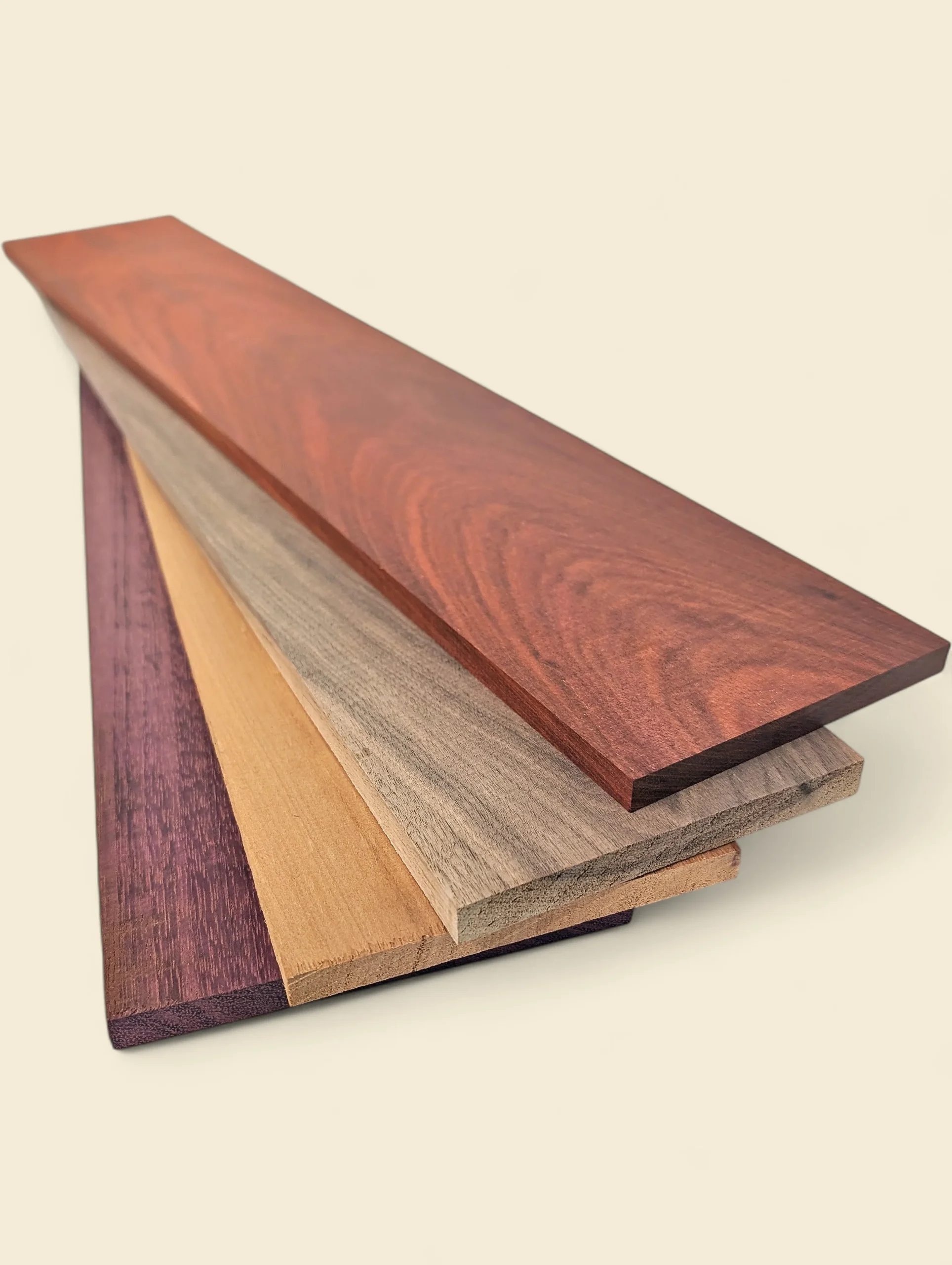 Brazilian Bloodwood - Dressed - Boxmaking - 10×110mm - 2 Lengths - Image 3