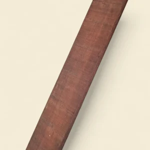 Brazilian Bloodwood full sawn board on Linen background