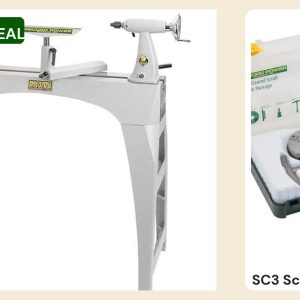 Record Power Coronet Regent Lathe + Free SC3 Scroll Chuck Kit