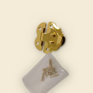 Brass Plated, Clip Catch