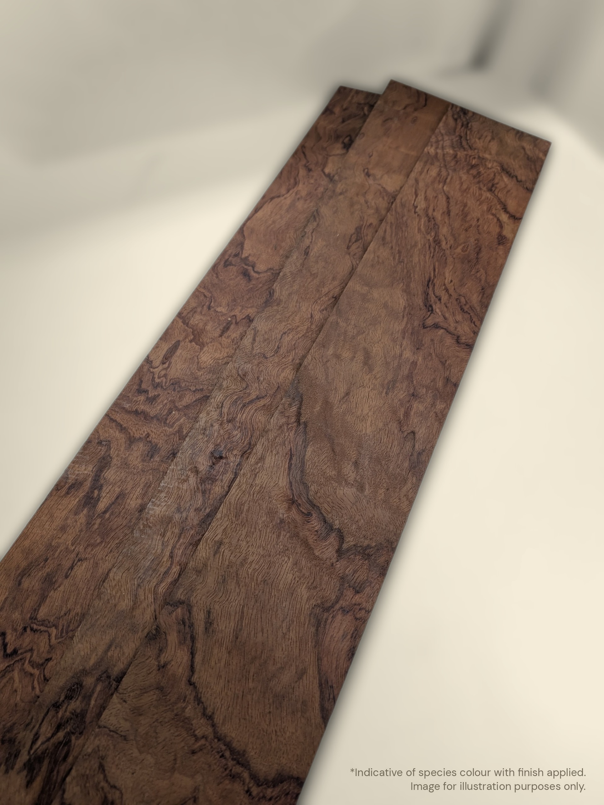 Bubinga boxmaking board 12 x 115mm