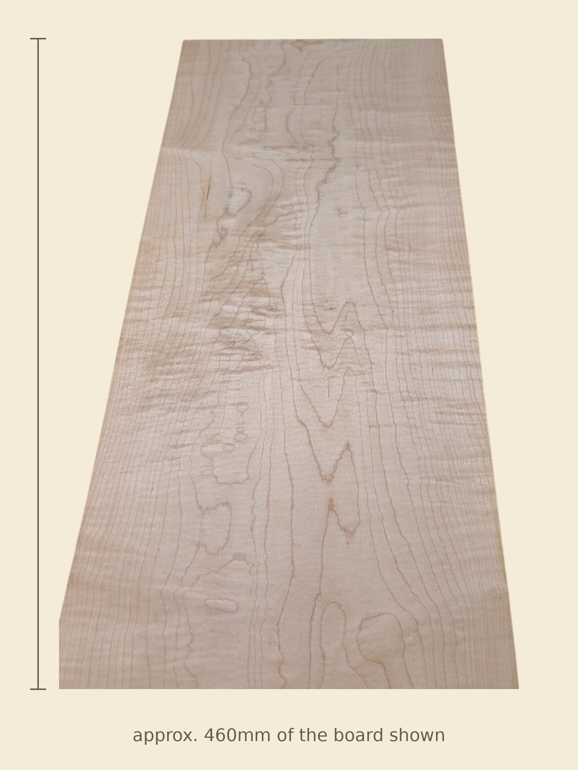 Curly maple board