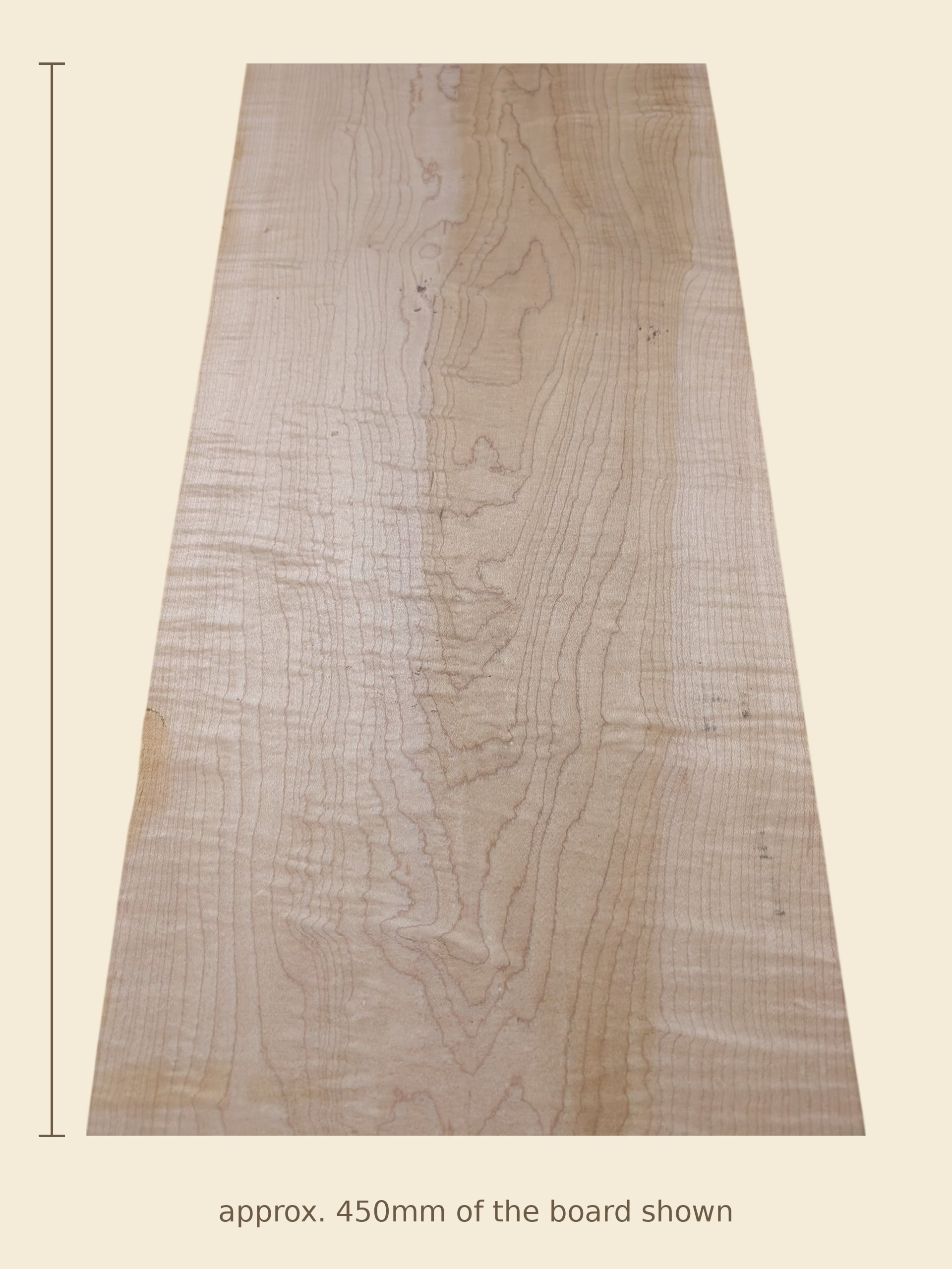 Curly maple board