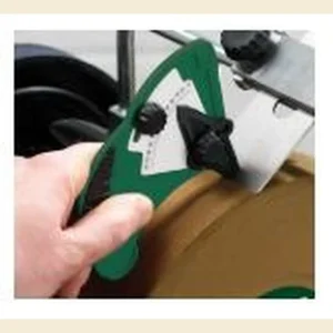 Record Power Angle Setting Gauge setting the sharpening angle on a WG250 wet stone sharpening system