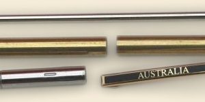 Slimline Gold Australia Clip Pen Kit 5 Pack