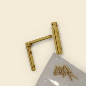 Strap Hinges - Brass Plated