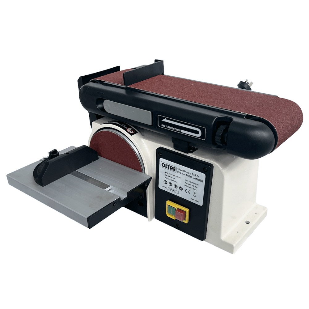 Oltre 100mm (4″) x 914mm (36″) Belt & 150mm (6″) Disc Sander OT-BDS-914X150