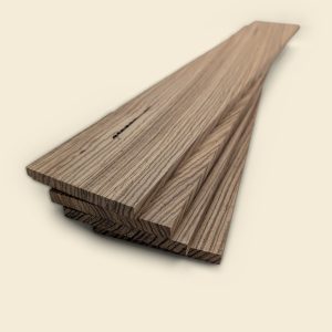 Zebrawood dressed boxmaking timber 9x90mm
